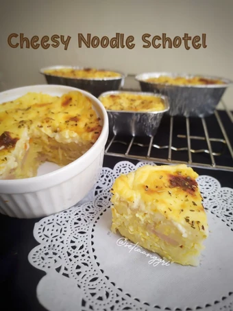 Easy Steps to Make Recipes Cheesy Noodle Schotel / schotel mie the Can Spoil the Tongue So Delicious.