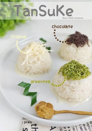 Foto resep Ketan Susu Keju