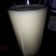 A picture of Banana milkshake.