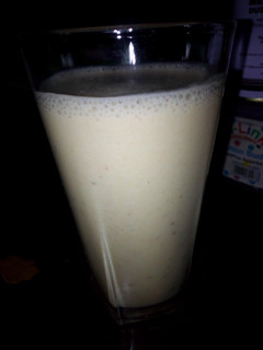 A picture of Banana milkshake.