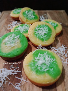 Foto resep Kue Pukis Tape 2 Warna