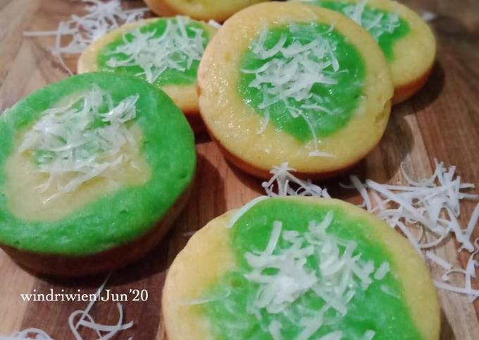 Kue Pukis Tape 2 Warna