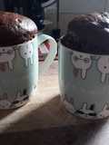 Torta de choco en taza al micro