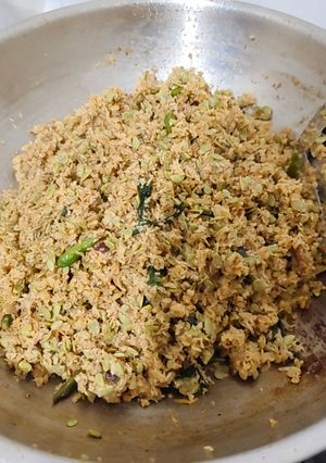 Foto resep Ikan Asin Kelapa Pete Cina