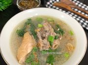 Gambar sup ayam kapulaga
