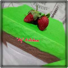 Bolu Kukus Pandan Coklat রেসিপির প্রধান ছবি