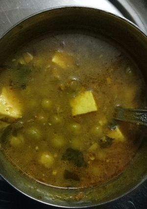 A picture of Matter paneer veg.