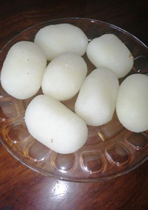 A picture of Rasgulla.