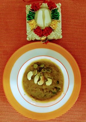 A picture of Chana dal Payasam.