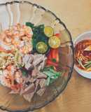 Gỏi đu đủ Thái Lan - mix