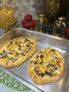 صورة لوصفة فطاير اللحمة بالأجبان👌🌹