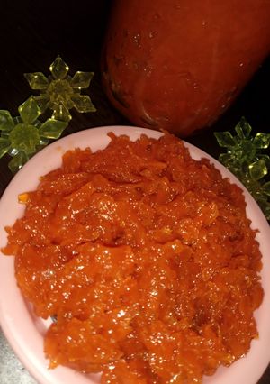 عکسی از دستور مربای هویج باطعمی فوق العاده