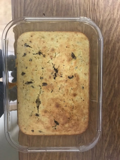 Una foto de Banana bread con chocolate