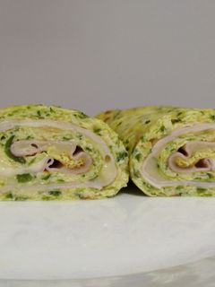 Una foto de Rollo de calabacín
