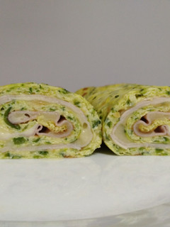 Una foto de Rollo de calabacín