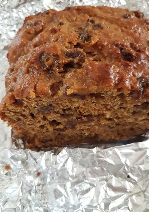 A picture of Barbaras Raisin Loaf.