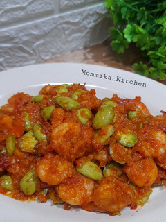 Foto resep Sambal goreng udang pete