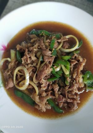 Foto resep Beef yakiniku ala hokben by momdiz