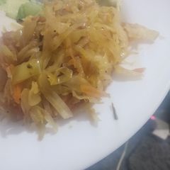 A picture of Fried cabbage.