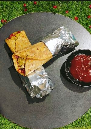 A picture of Masala Aloo Frankie.