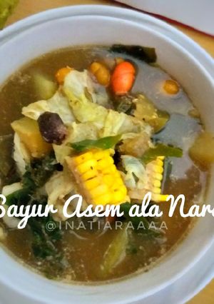 Foto resep Sayur Asem ala Nara