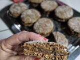 Alfajores de Harina integral y avena