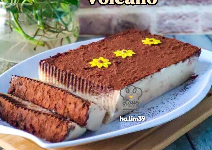 Resipi Puding Roti Volcano oleh ha.lim39 - Cookpad