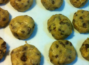 Una foto de Galletas con nuez y chips de chocolate