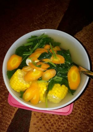 Foto resep Sayur bayam bening