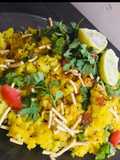 Steam veggies poha