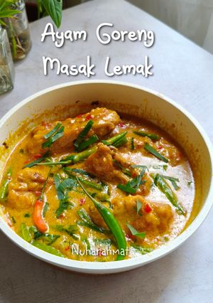 Gambar Ayam Goreng Masak Lemak