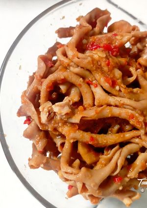 Foto resep Usus Ayam Bumbu Merah