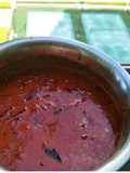Quick Beetroot gravy using pressure cooker