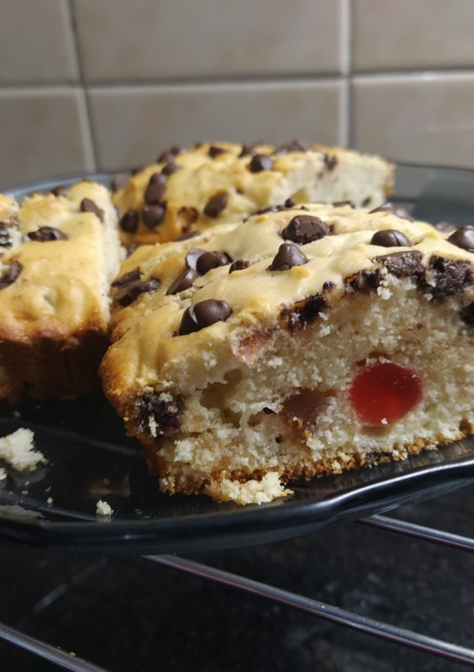 Una foto de Budín inglés con chips de chocolate