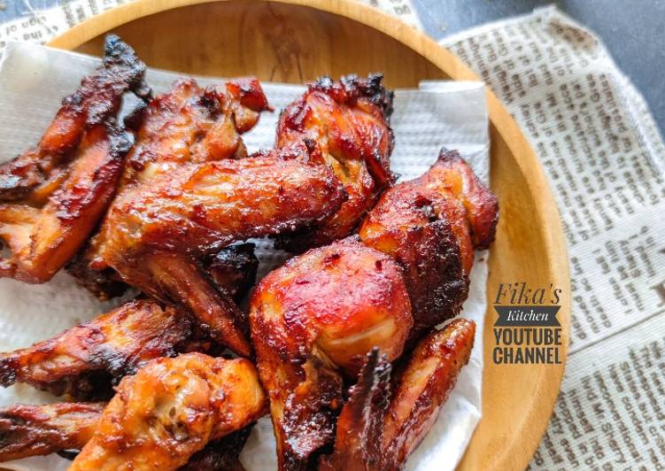 Bagaimana Membuat Spicy chicken wings, Sempurna
