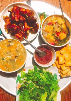 Hình của món Canh chai nấu chua.