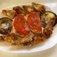 Ajvar con alitas de pollo