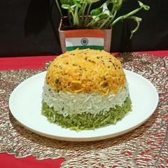 A picture of Tricolour Pulao.