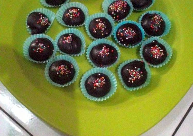 Resep Choco Egg Drop, Enak