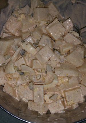 A picture of "Potato" Salad.