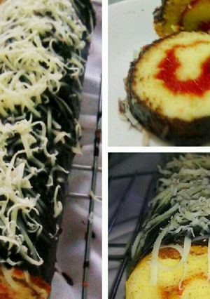 Foto resep Bolu gulung siram coklat ekonomis