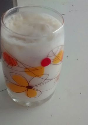 Una foto de Licuado de banana