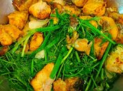 A picture of catfish fillets