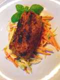 Pan-Fried Cod Fish & Slaw