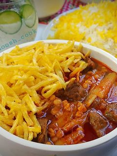 عکسی از دستور خورشت کنگر