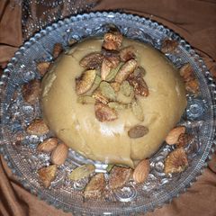 A picture of Gram Flour Halwa.