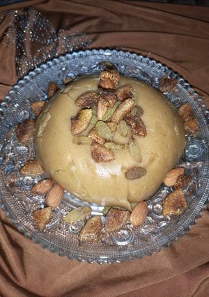 A picture of Gram Flour Halwa.