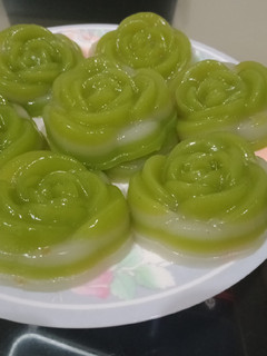 Foto resep Kue lapis beras pandan