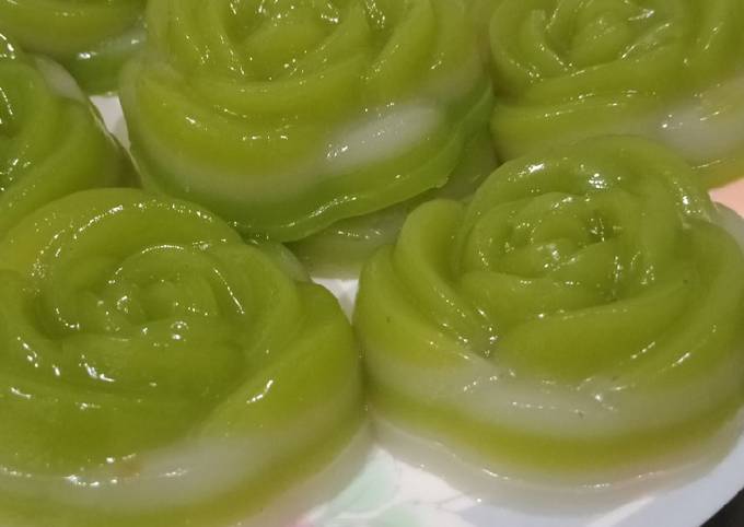 How to Make Delicious Kue lapis beras pandan