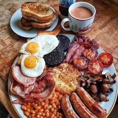 A picture of English Breakfast.